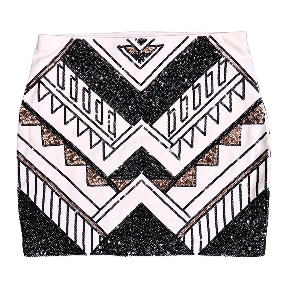 Express Sequin Embellished Mini Skirt NWT – Size S